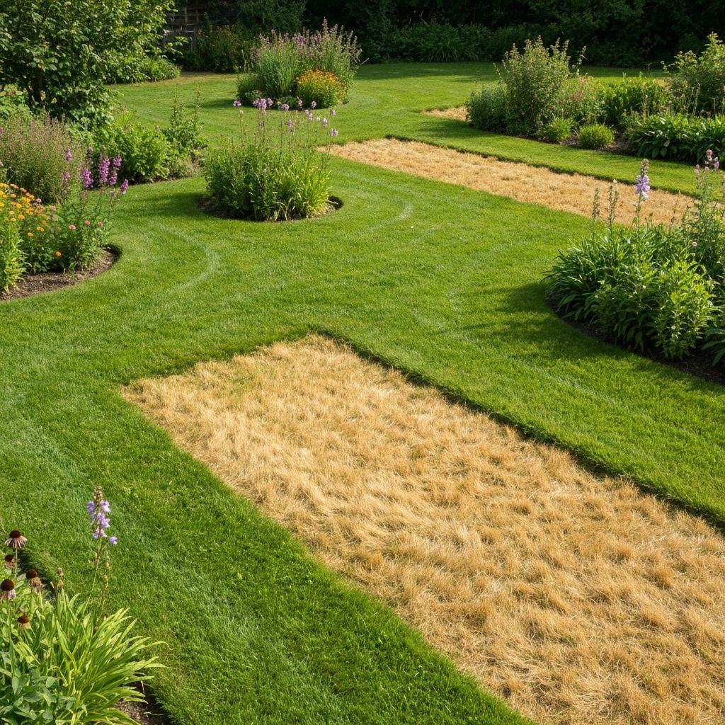 Lawn scan analysis showing detected issues